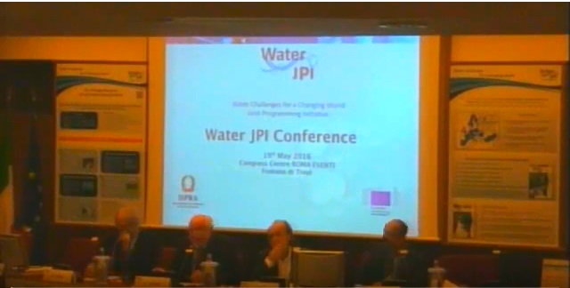 Water JPI conference roma 19-05-2016