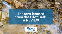 Lessons learned from the Pilot Call: a review
