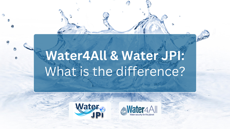 Water4All & Water JPI: what is the difference?