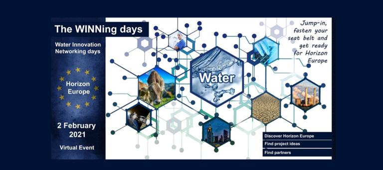 The WINNing Days - Get ready for Horizon Europe - Water Innovation Networking Days