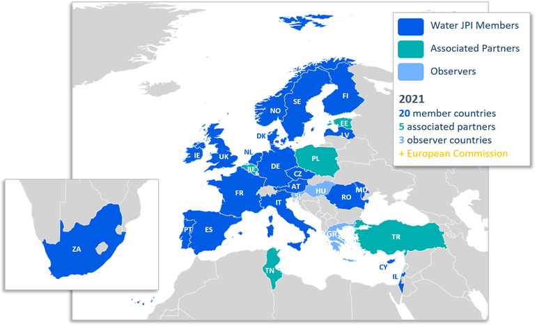 Welcome to new Water JPI member countries!