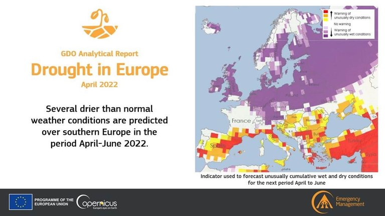 New Global Drought Observatory report published