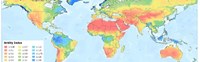 The global map of aridity