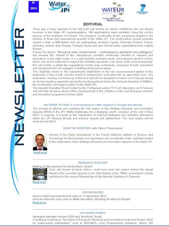 WaterJPI_Newsletter_2014_01.jpg