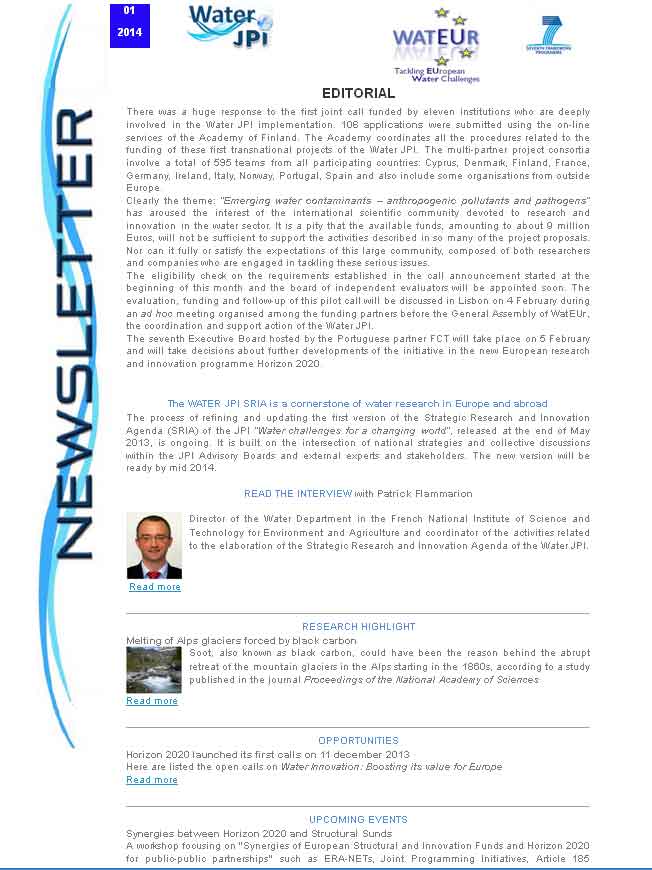 WaterJPI_Newsletter_2014_01.jpg