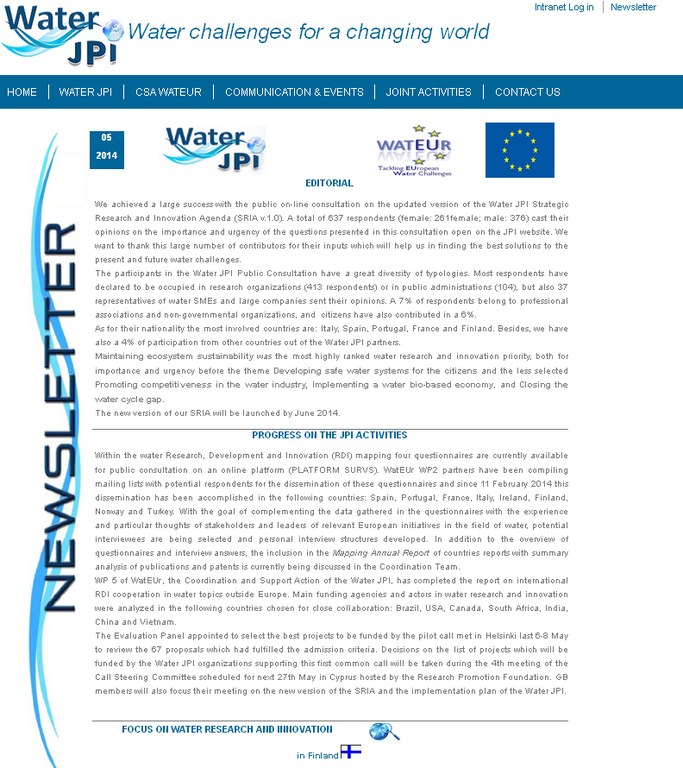 WaterJPI_Newsletter_2014_05.jpg