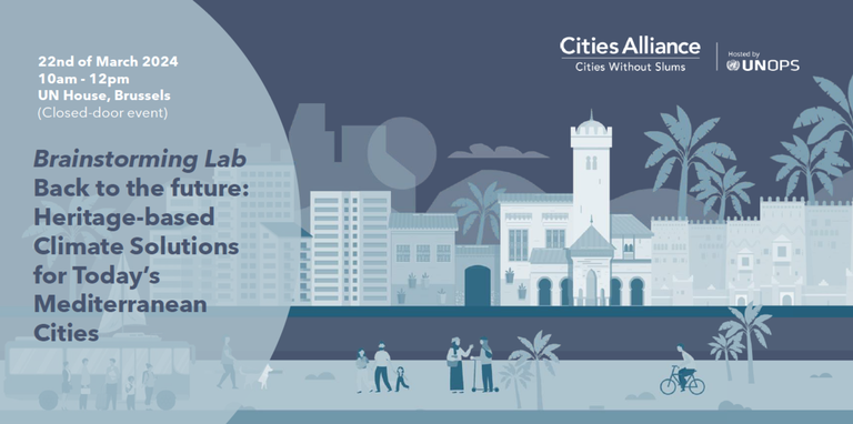 Brainstorming lab: back to the future. Heritage-based climate solutions for today’s Mediterranean cities event