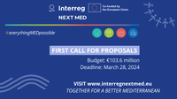 Interreg NEXT MED Programme: first call for proposals