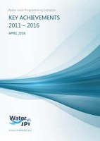 Water JPI key achievements 2011-2016